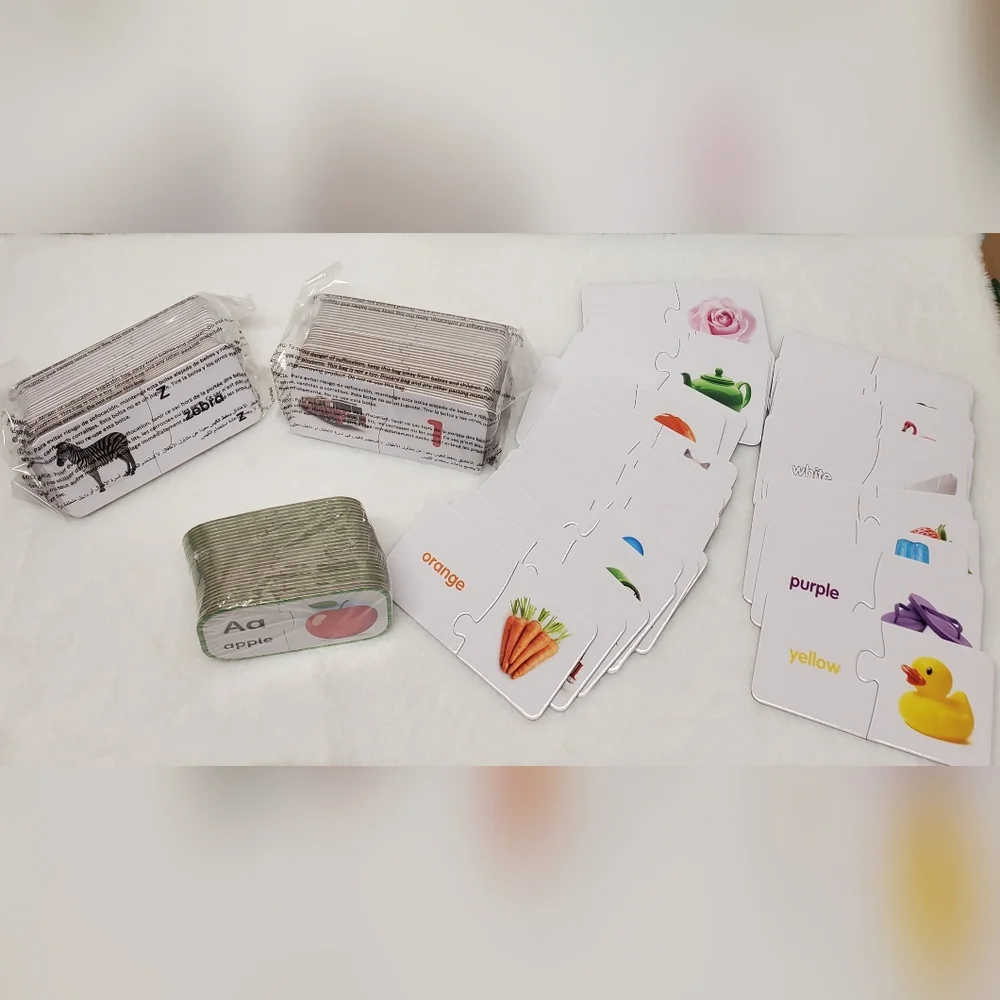 ✨️New Colorful Educational Flashcards Set